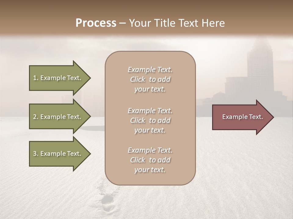 Skyline Back Work PowerPoint Template