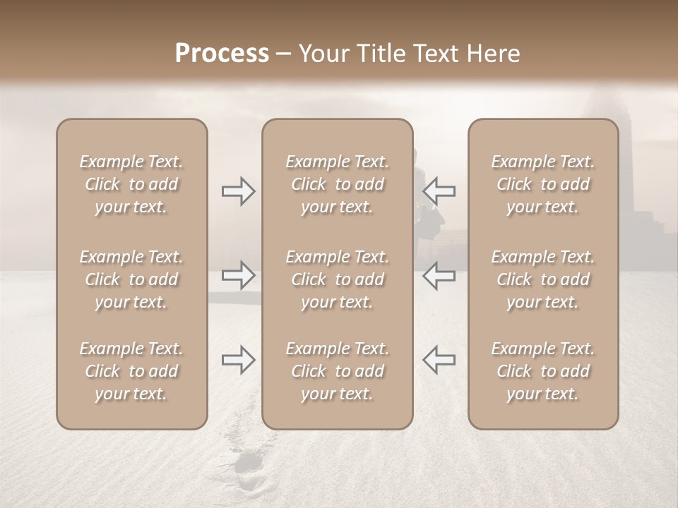 Skyline Back Work PowerPoint Template