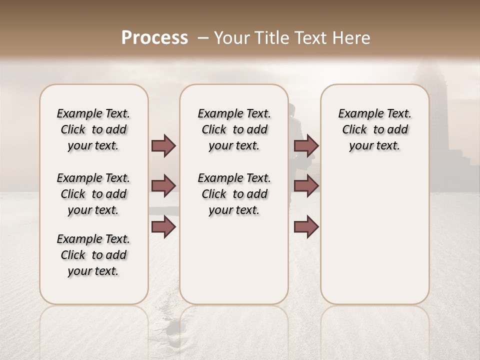 Skyline Back Work PowerPoint Template