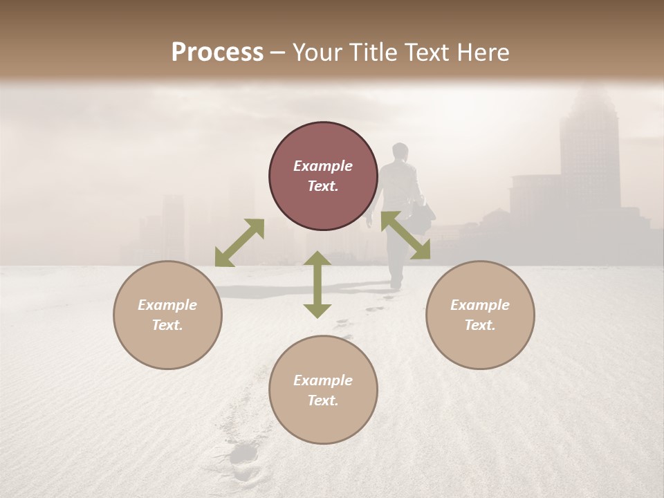 Skyline Back Work PowerPoint Template