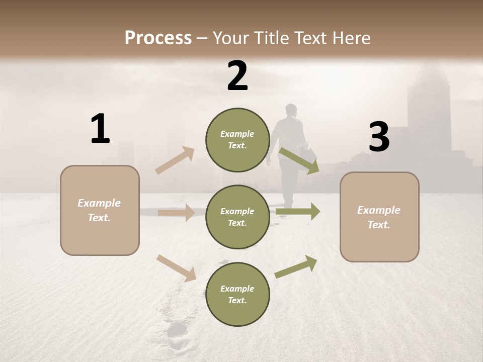 Skyline Back Work PowerPoint Template