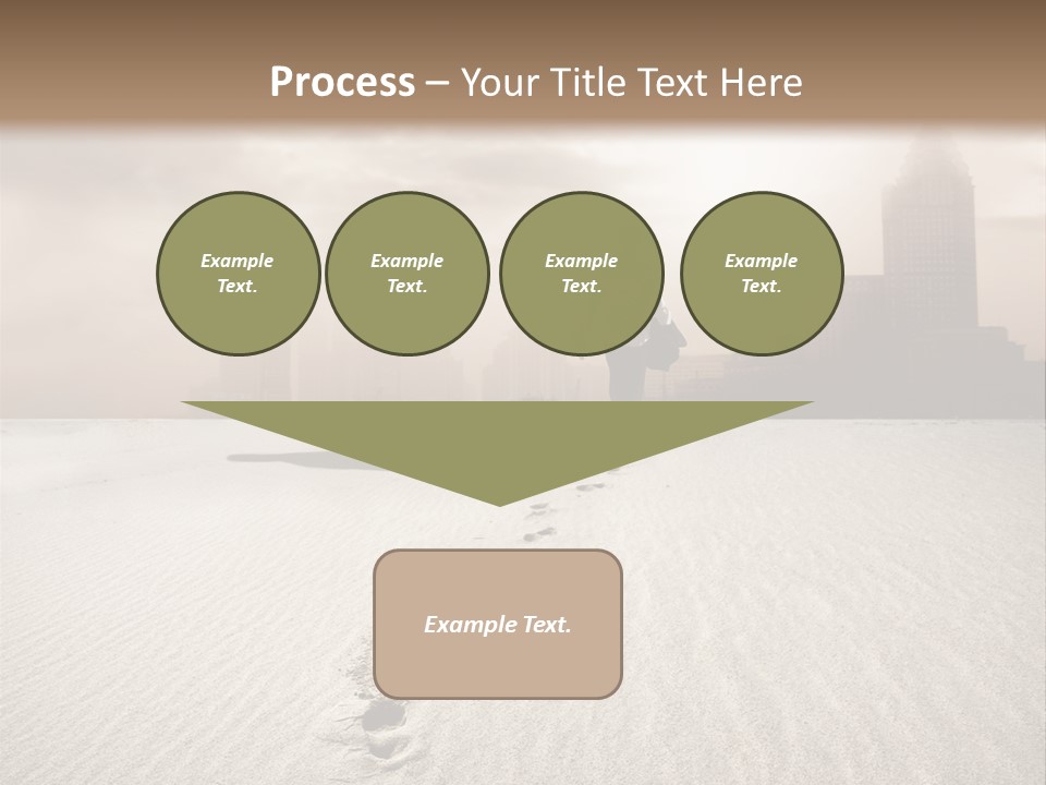 Skyline Back Work PowerPoint Template