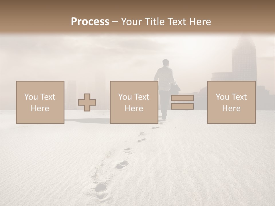 Skyline Back Work PowerPoint Template