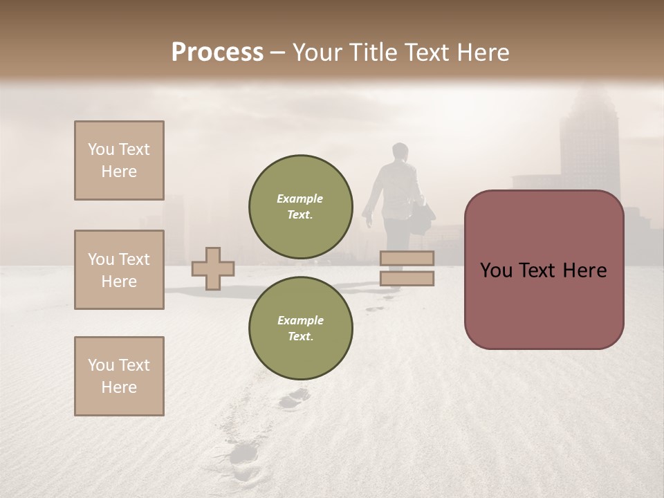 Skyline Back Work PowerPoint Template
