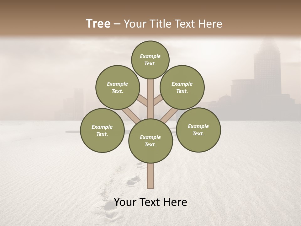 Skyline Back Work PowerPoint Template