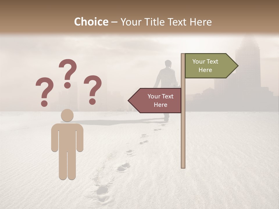 Skyline Back Work PowerPoint Template