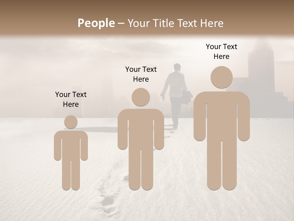 Skyline Back Work PowerPoint Template