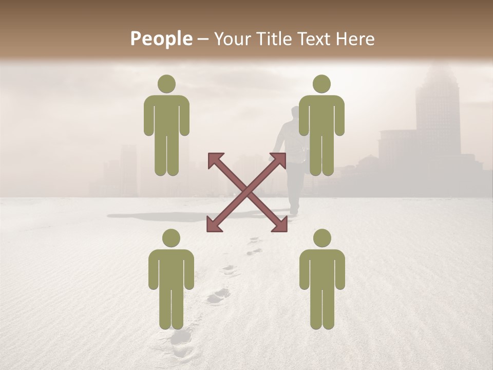 Skyline Back Work PowerPoint Template