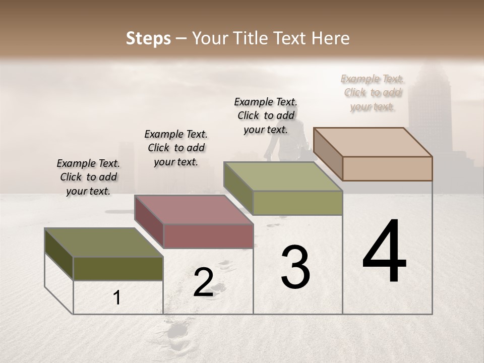 Skyline Back Work PowerPoint Template