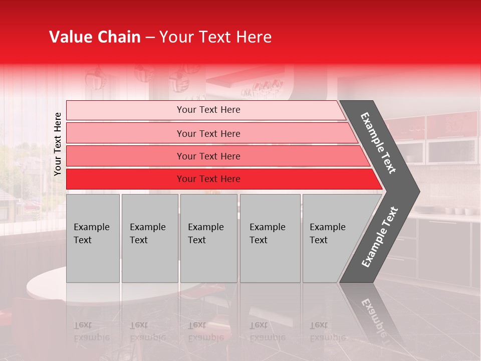 Minimalism Kitchen Decor PowerPoint Template