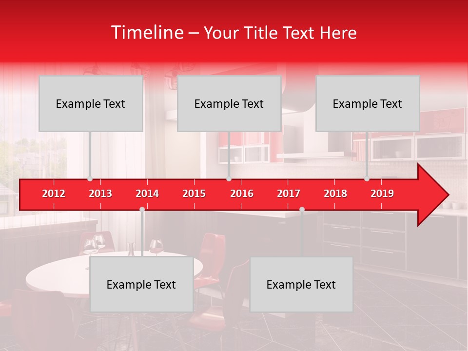 Minimalism Kitchen Decor PowerPoint Template