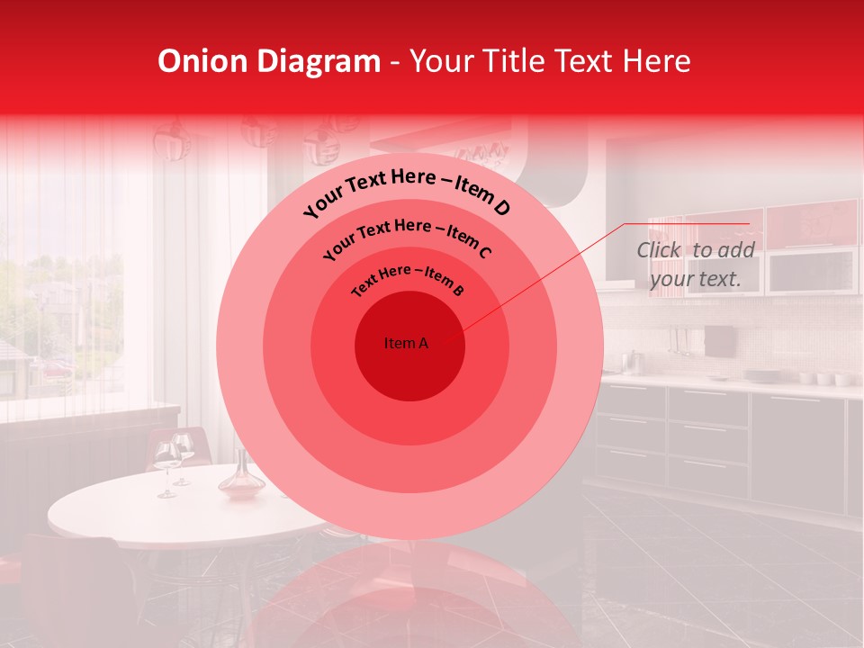 Minimalism Kitchen Decor PowerPoint Template