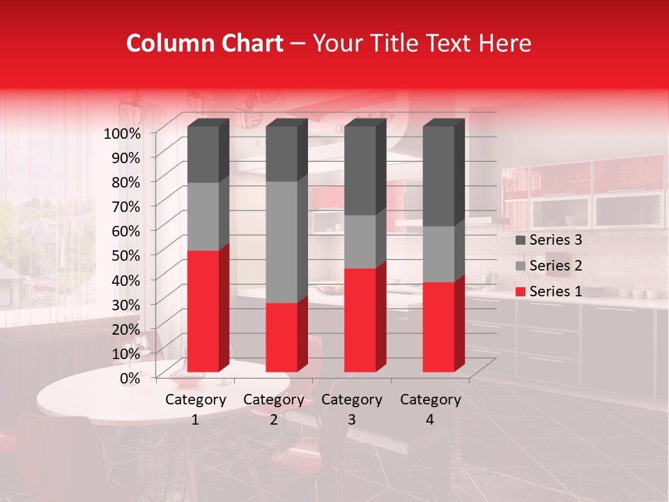 Minimalism Kitchen Decor PowerPoint Template
