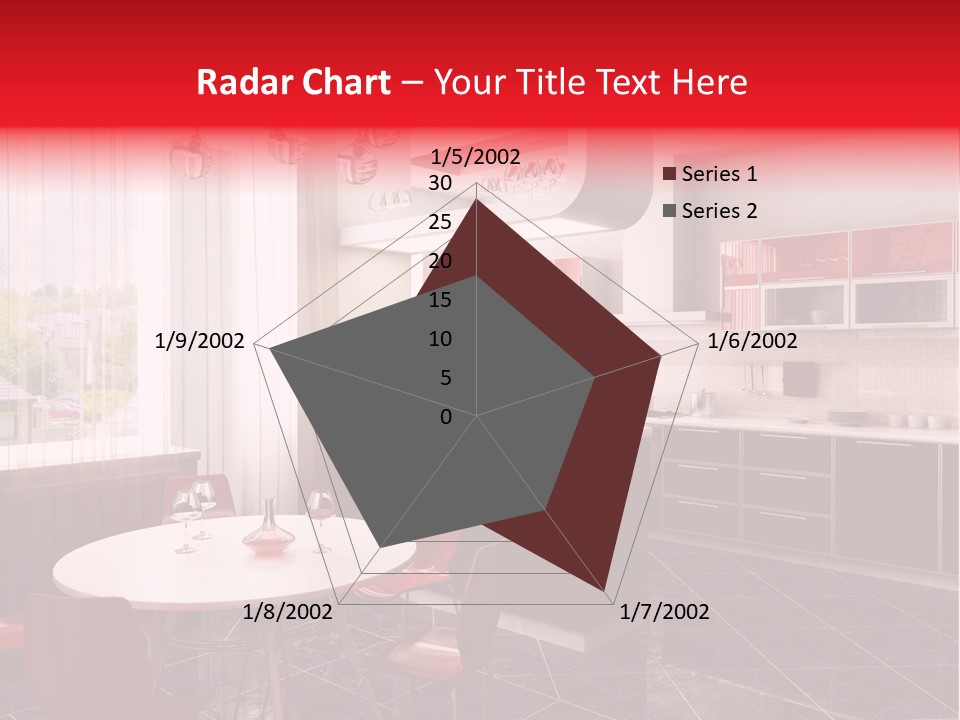 Minimalism Kitchen Decor PowerPoint Template