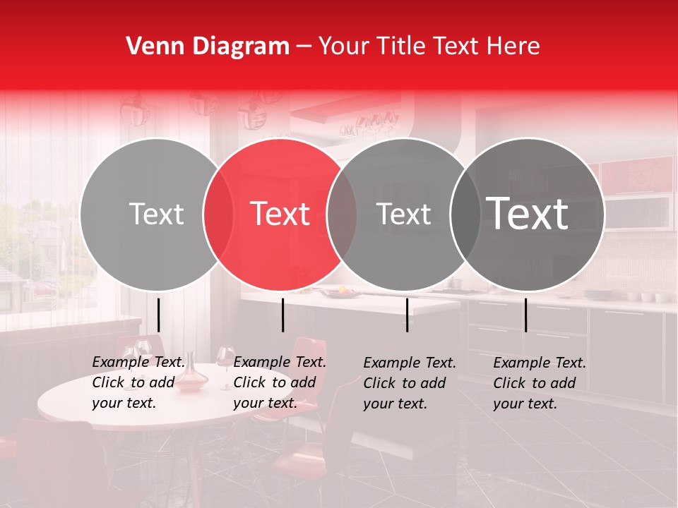 Minimalism Kitchen Decor PowerPoint Template