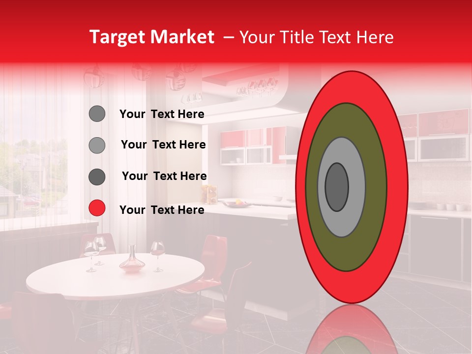 Minimalism Kitchen Decor PowerPoint Template