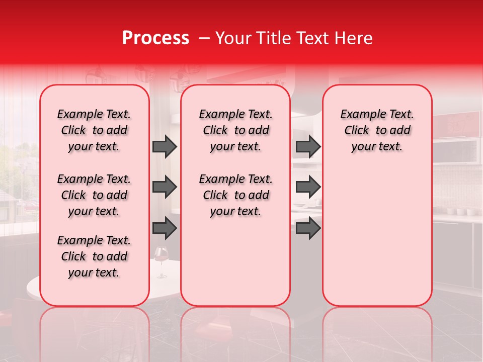 Minimalism Kitchen Decor PowerPoint Template