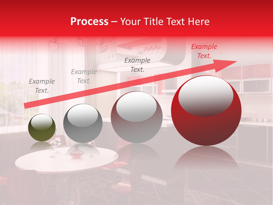 Minimalism Kitchen Decor PowerPoint Template