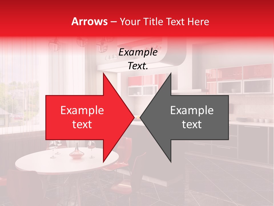 Minimalism Kitchen Decor PowerPoint Template