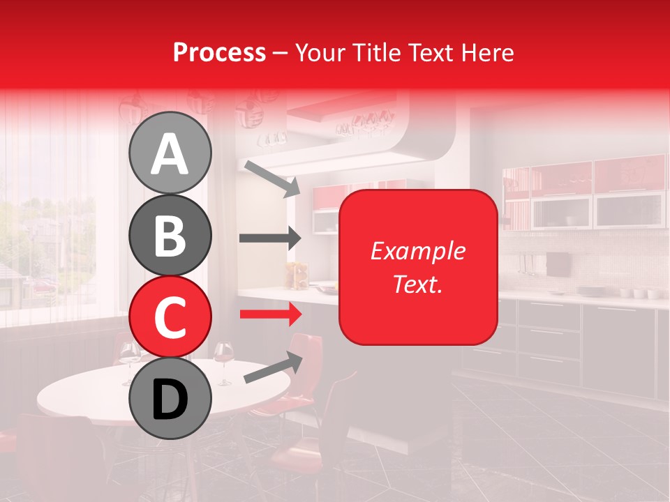 Minimalism Kitchen Decor PowerPoint Template