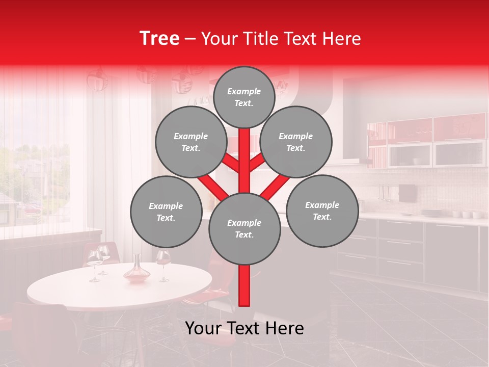 Minimalism Kitchen Decor PowerPoint Template