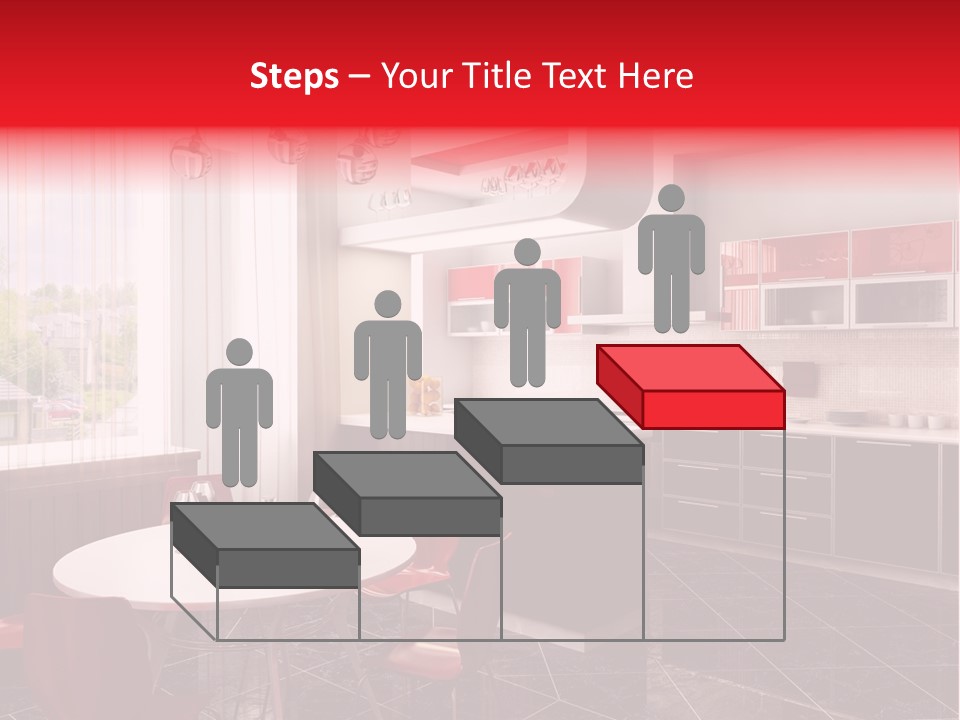 Minimalism Kitchen Decor PowerPoint Template