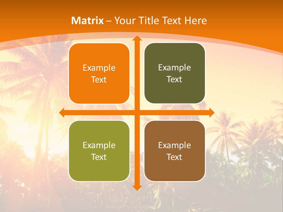 Wood Forest Evening PowerPoint Template