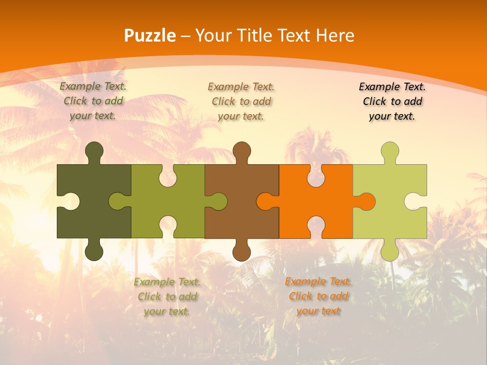 Wood Forest Evening PowerPoint Template