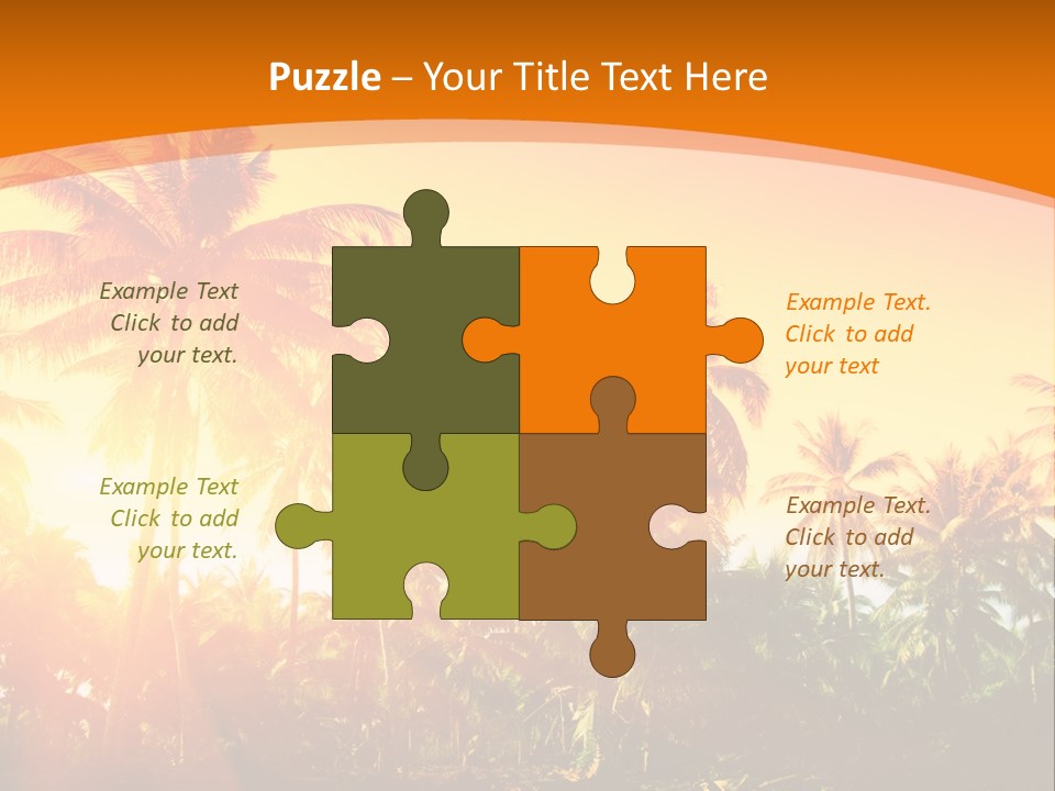 Wood Forest Evening PowerPoint Template