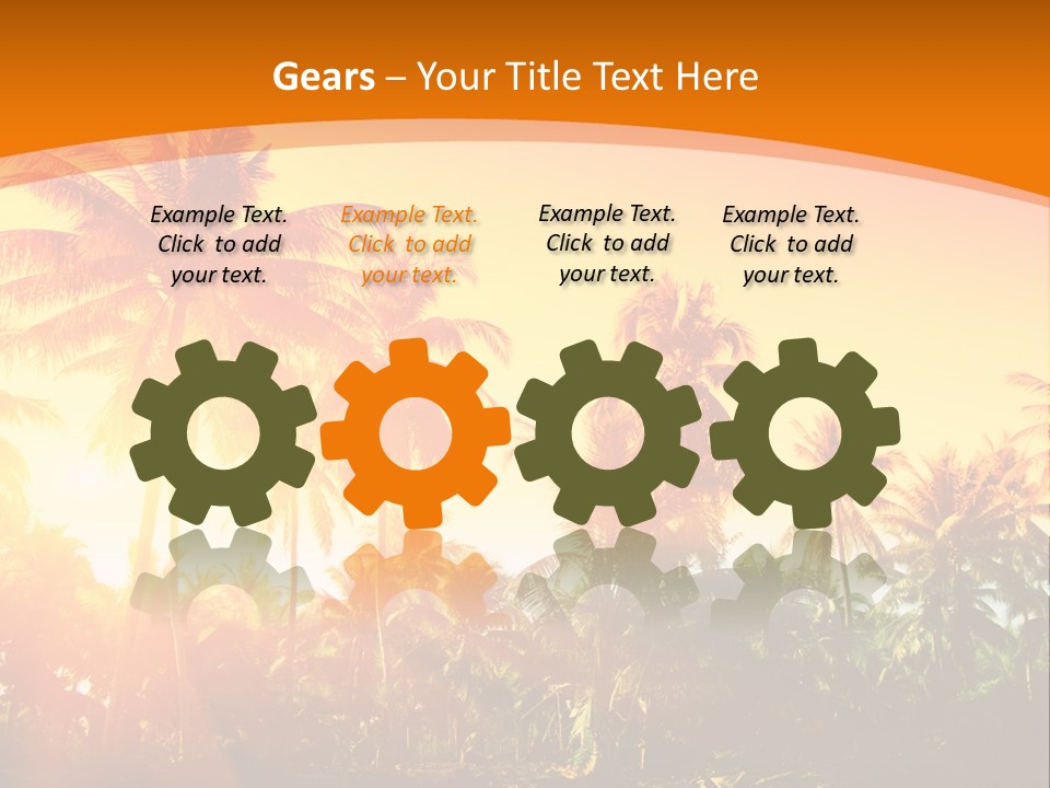 Wood Forest Evening PowerPoint Template