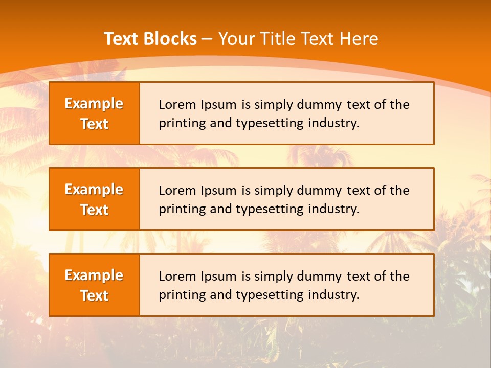 Wood Forest Evening PowerPoint Template
