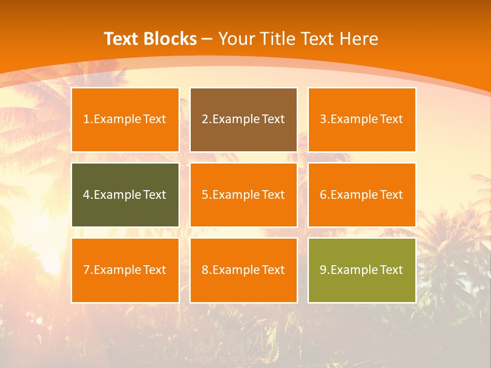 Wood Forest Evening PowerPoint Template