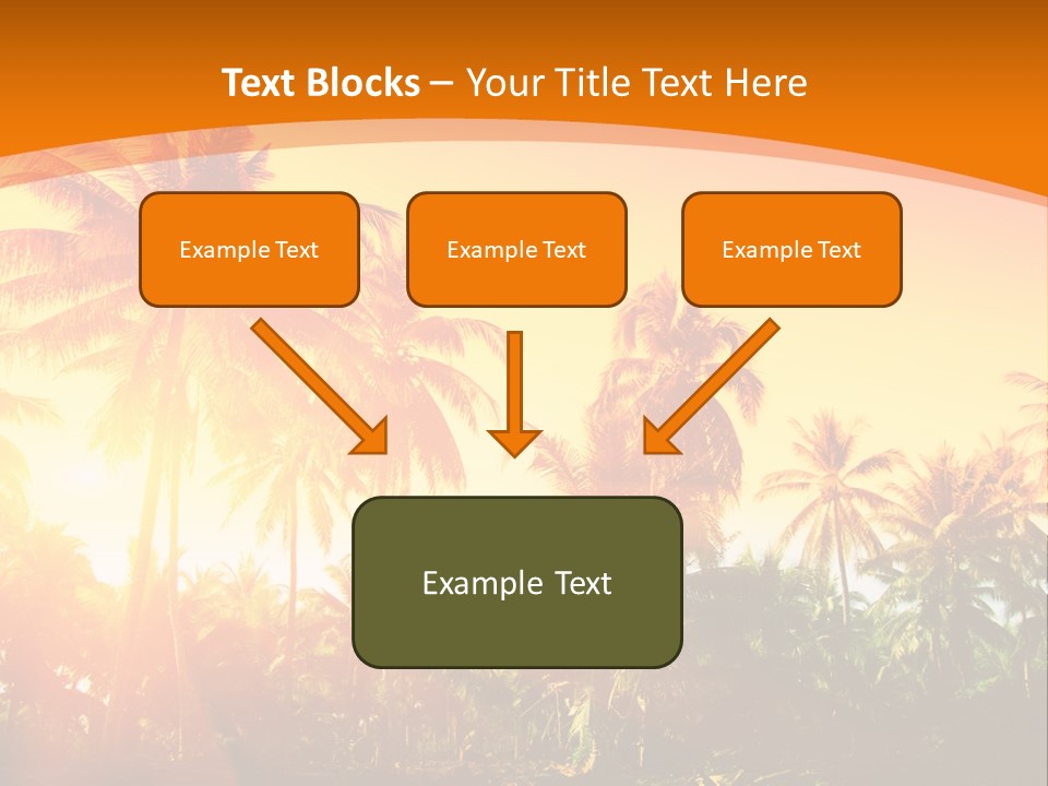 Wood Forest Evening PowerPoint Template