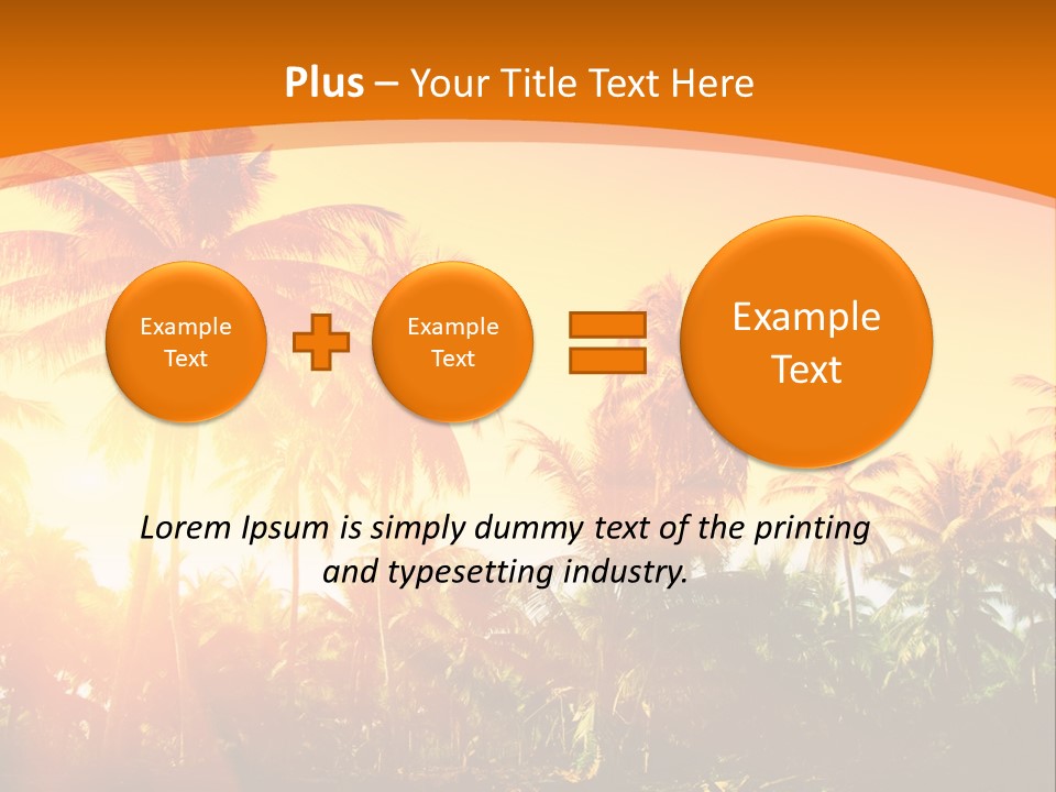 Wood Forest Evening PowerPoint Template