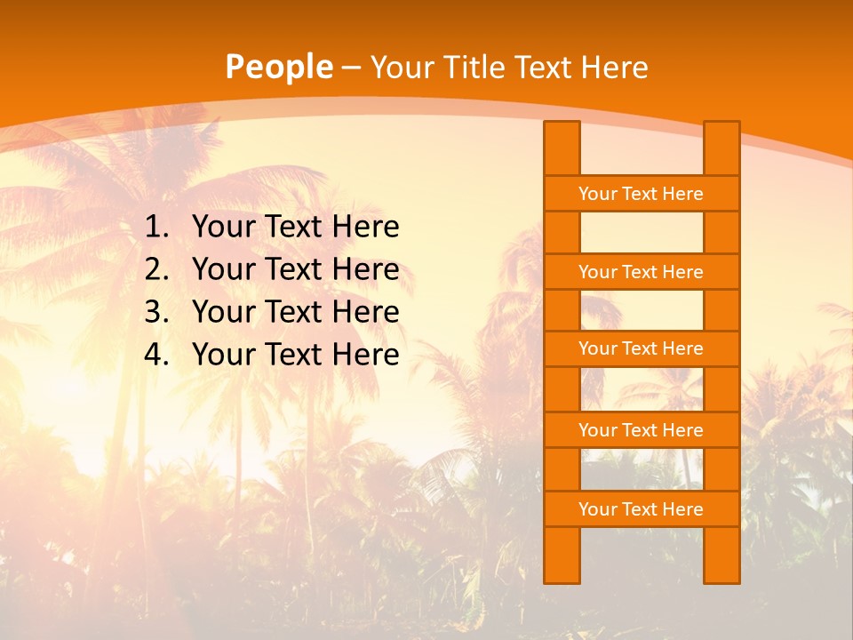 Wood Forest Evening PowerPoint Template