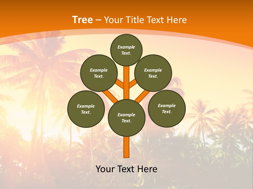 Wood Forest Evening PowerPoint Template