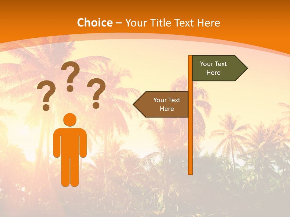 Wood Forest Evening PowerPoint Template