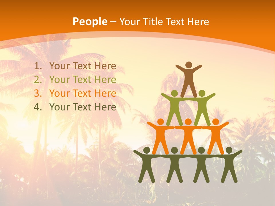 Wood Forest Evening PowerPoint Template