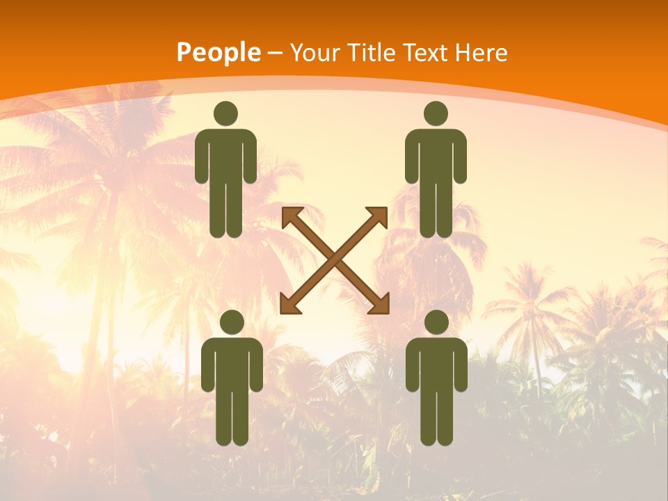 Wood Forest Evening PowerPoint Template