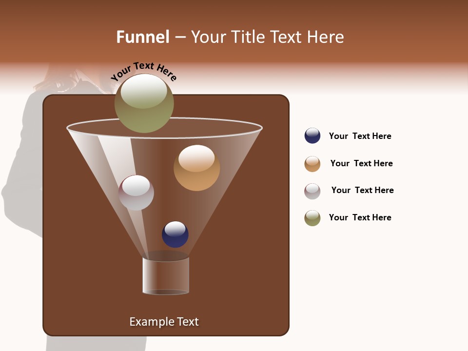 Lady Study Business PowerPoint Template