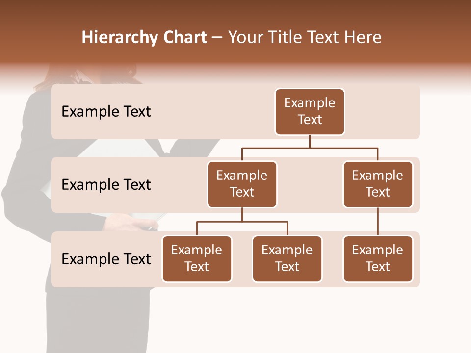 Lady Study Business PowerPoint Template