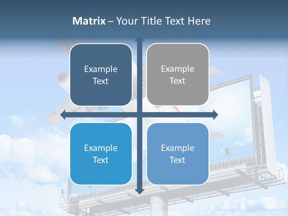 Wing Template Banner PowerPoint Template