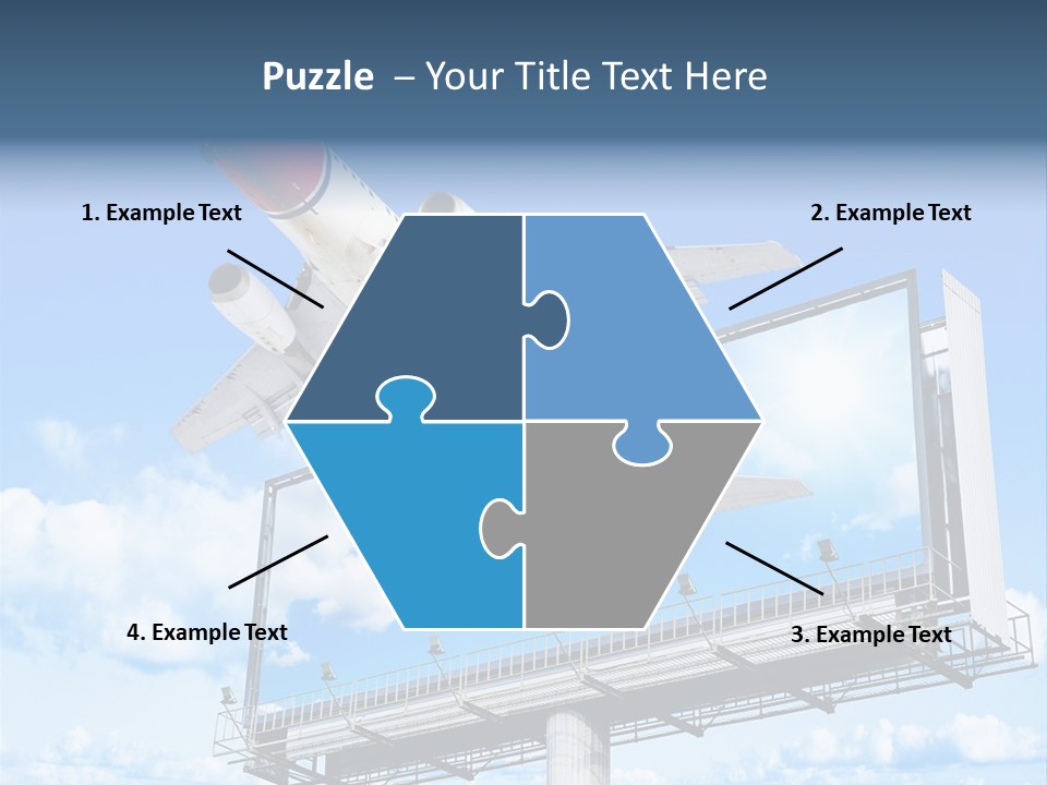 Wing Template Banner PowerPoint Template