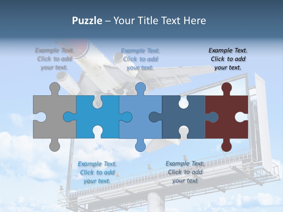 Wing Template Banner PowerPoint Template