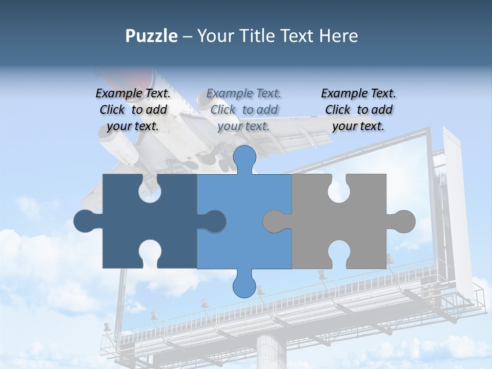 Wing Template Banner PowerPoint Template