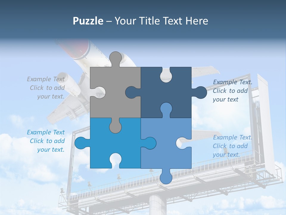 Wing Template Banner PowerPoint Template