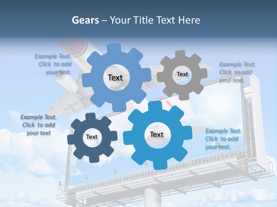 Wing Template Banner PowerPoint Template