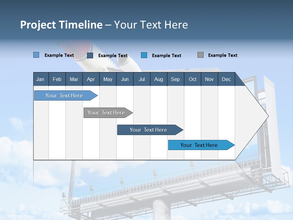 Wing Template Banner PowerPoint Template