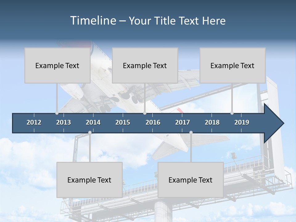 Wing Template Banner PowerPoint Template