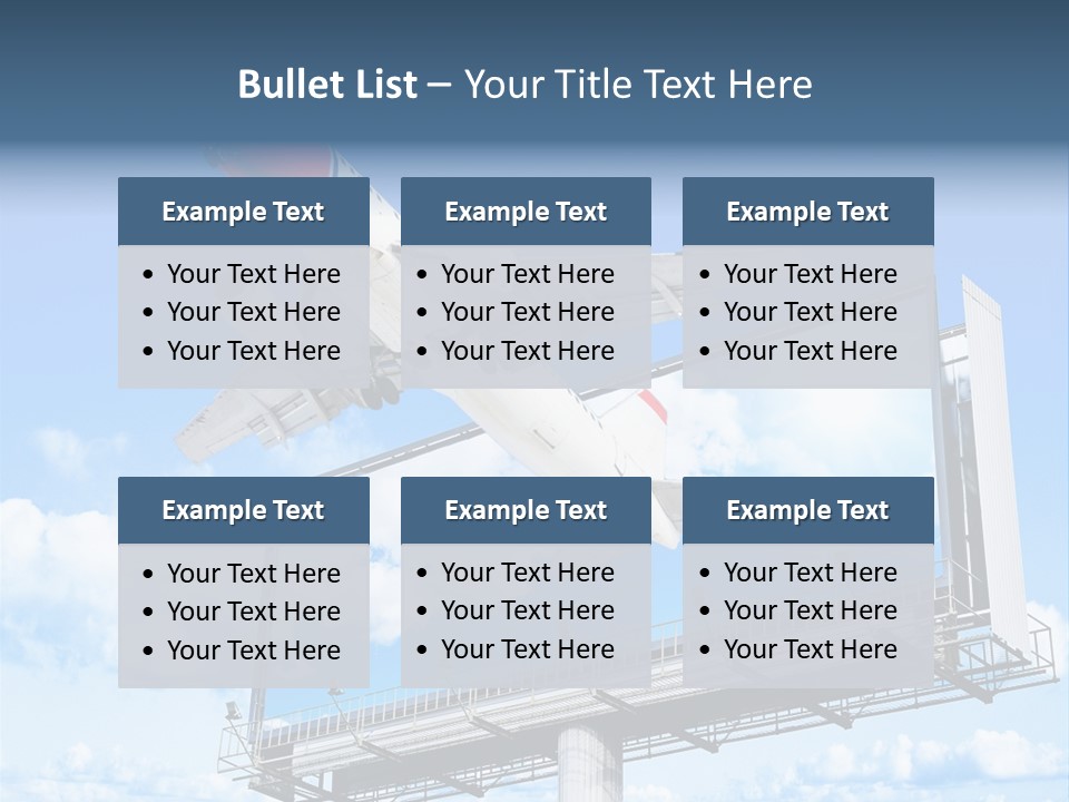 Wing Template Banner PowerPoint Template